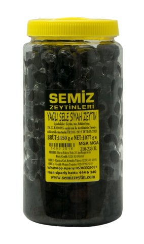 Yağlı Sele Siyah Zeytin MGA MGA 1,25 KGe