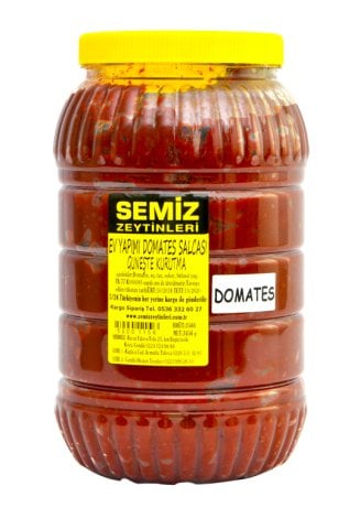 Ev Yapımı Güneşte Kurutma Domates Salçası 3,5 KG e